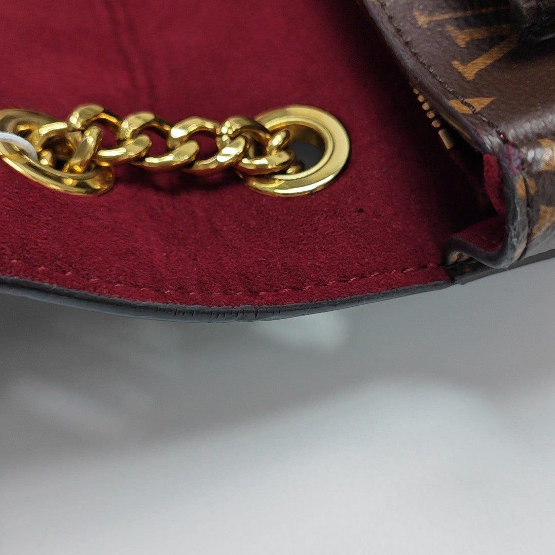 PASSY Monogram Coated Canvas Brown