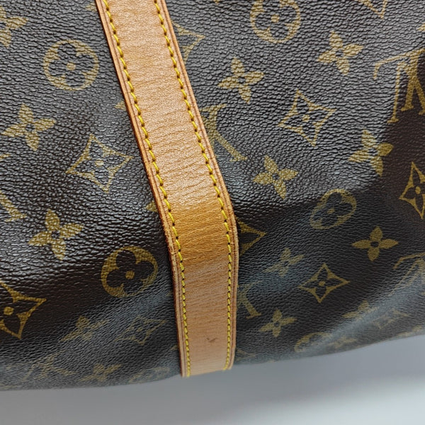 SAC SOUPLE 55 Monogram Coated Canvas Brown
