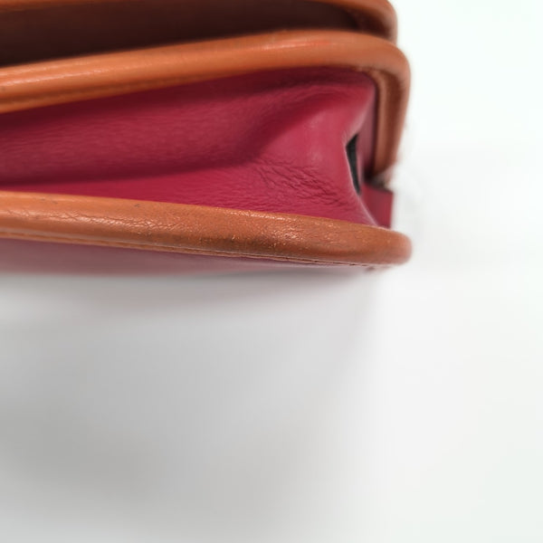 Calfskin Shoulder Bag Red