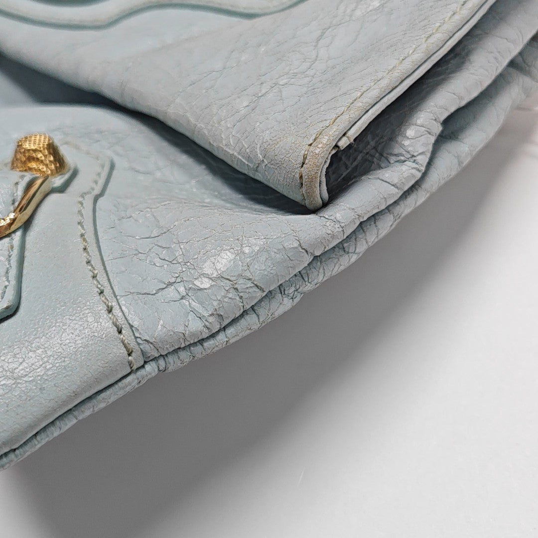 Classic City Small Lambskin Blue