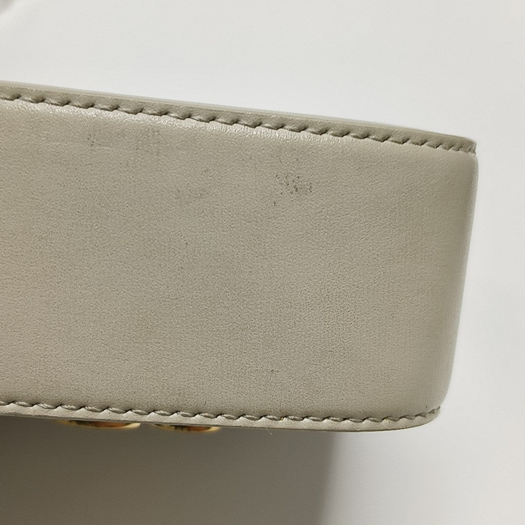 TRIOMPHE Mini Calfskin Beige