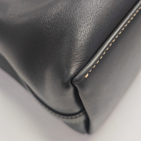 GG Emblem Mini Calfskin Black