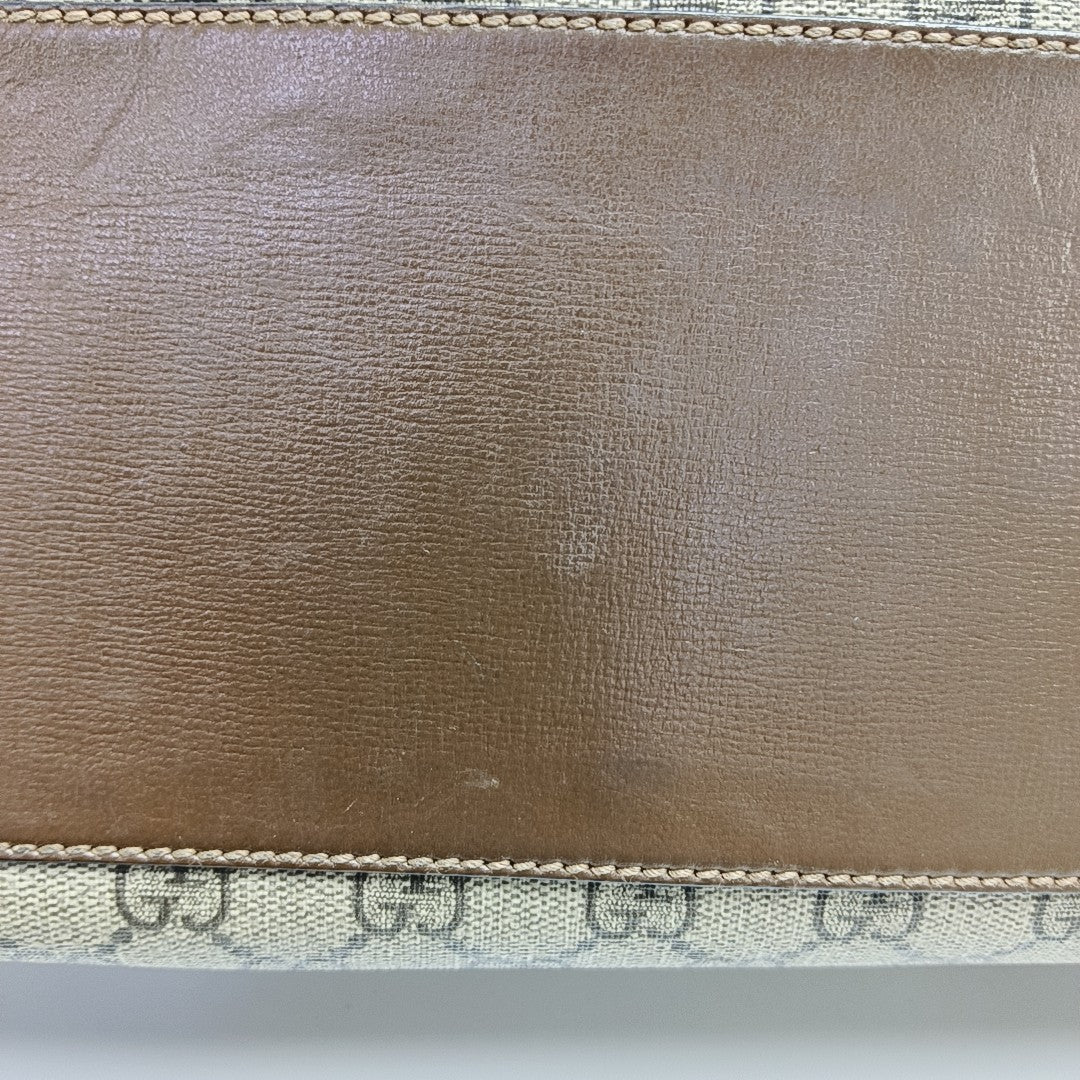 Retro Small Monogram Coated Canvas Brown