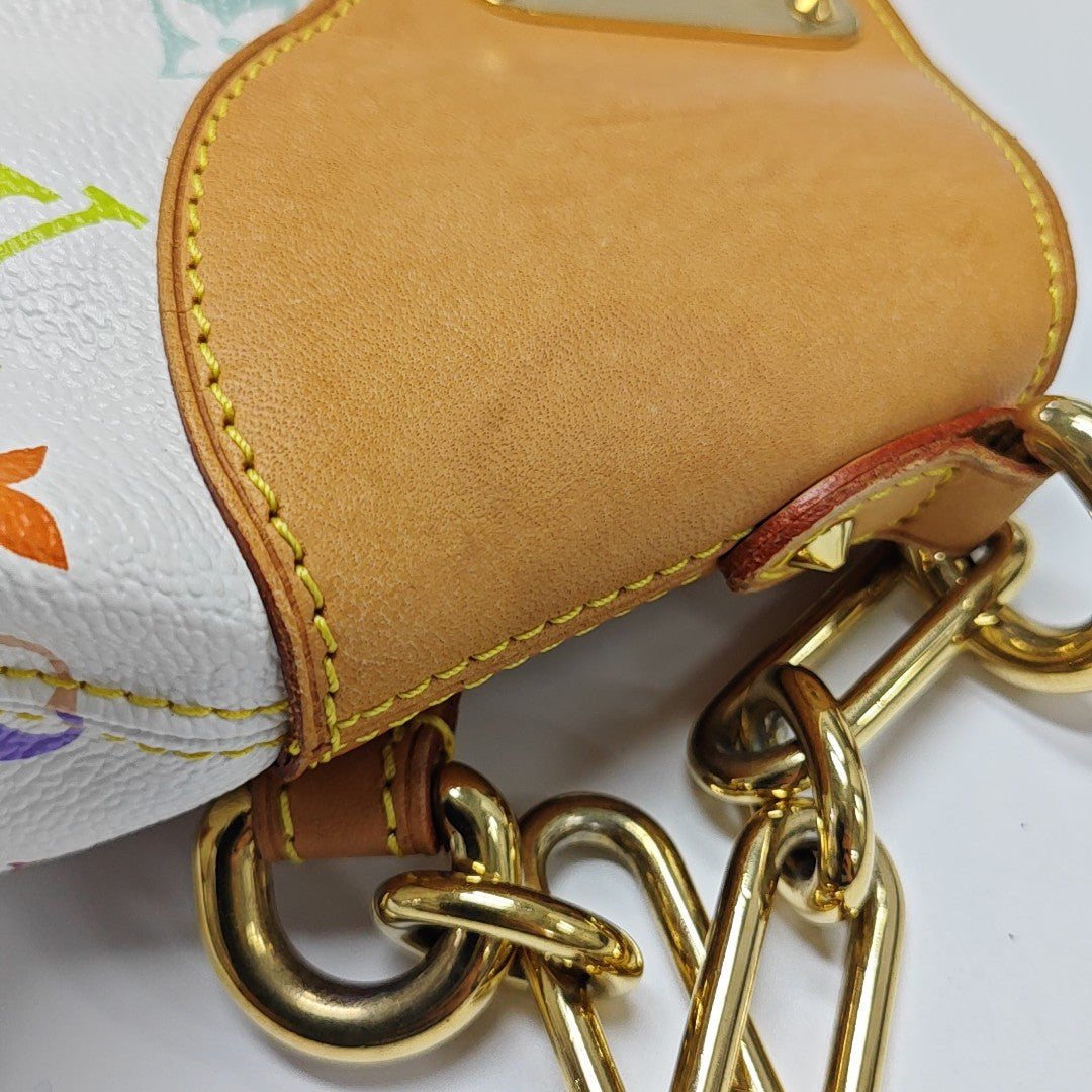 LV × TM JUDY PM Monogram Coated Canvas White