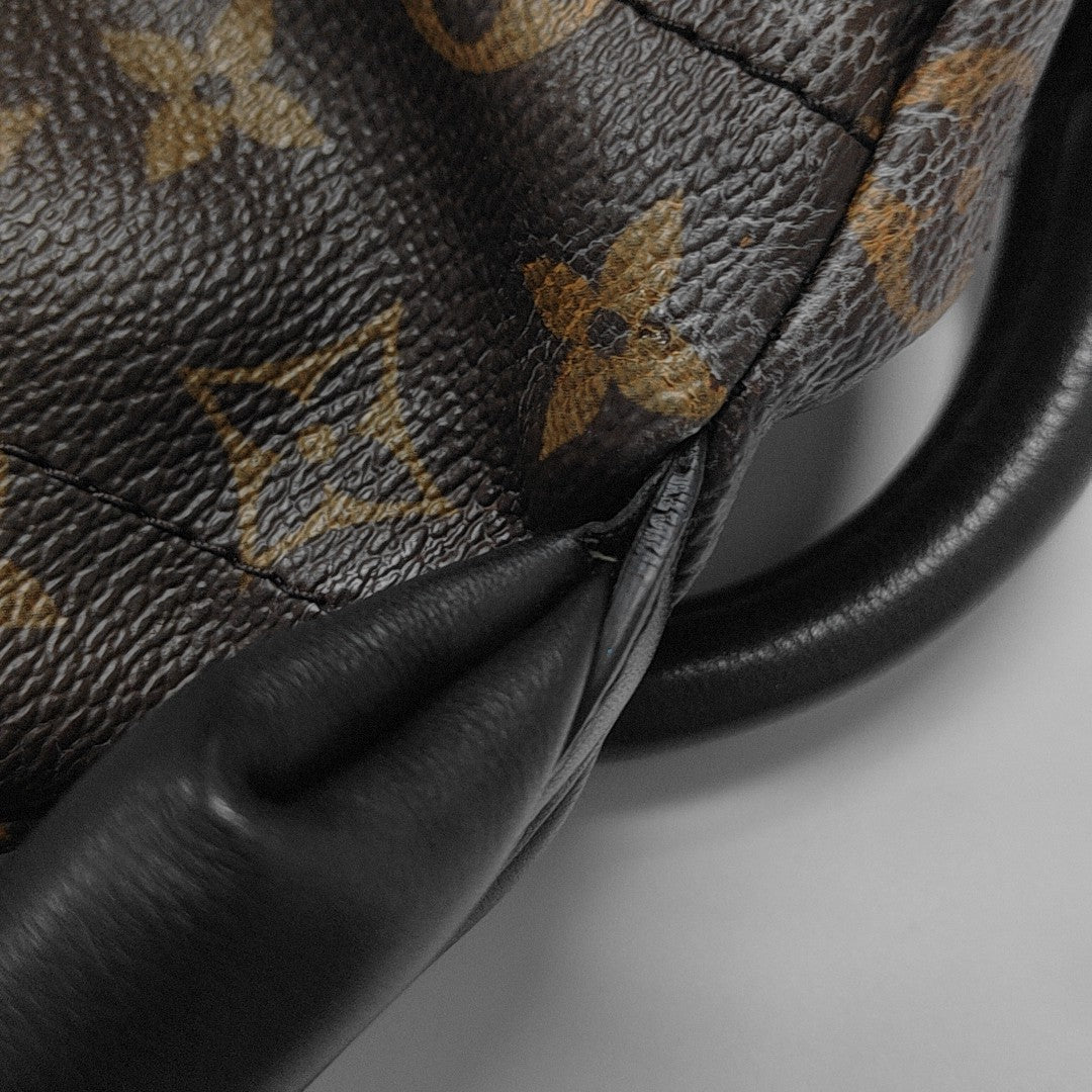 PALM SPRINGS PM Monogram Coated Canvas Brown