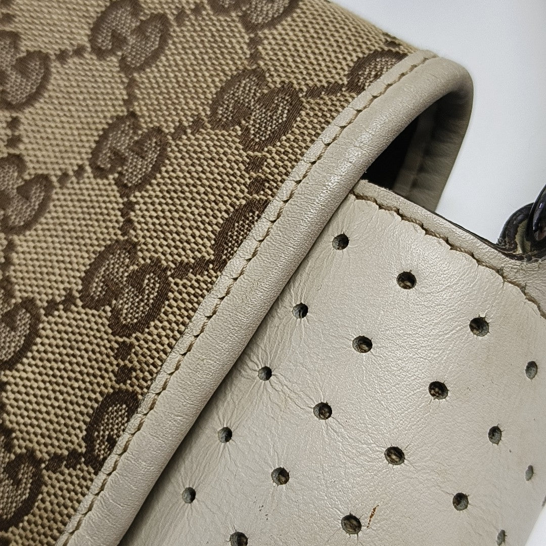 Monogram Canvas Crossbody Bag Large Black