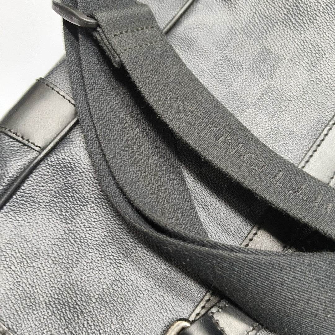 TADAO MM Damier Graphite Coated Canvas Gray