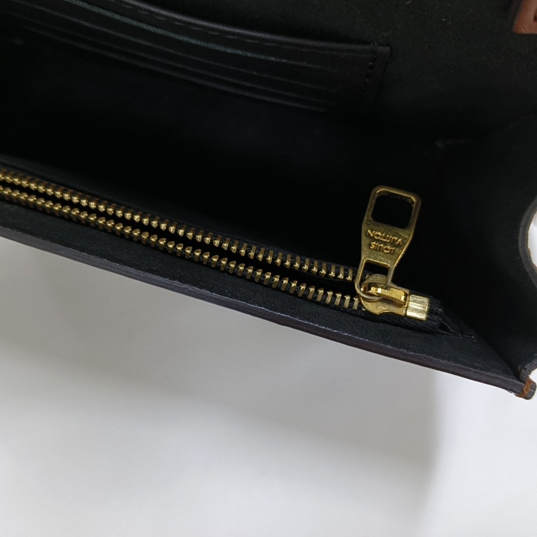 DAUPHINE WOC Monogram Coated Canvas Brown