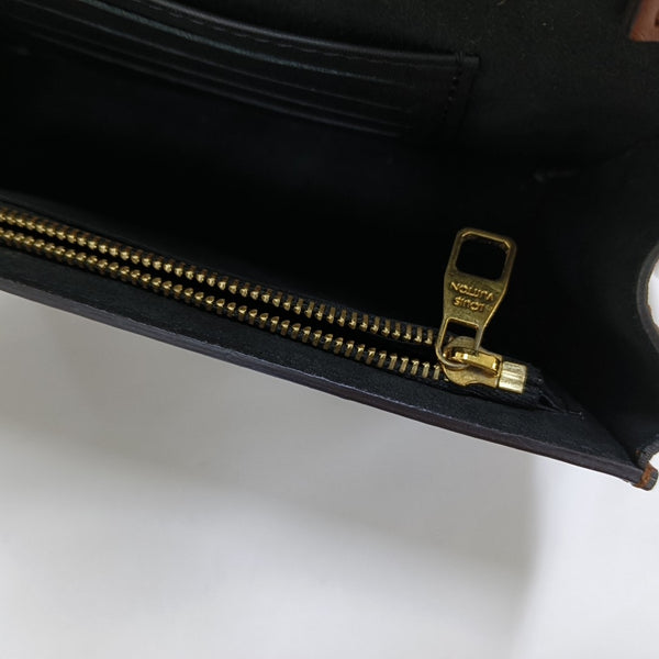 DAUPHINE WOC Monogram Coated Canvas Brown