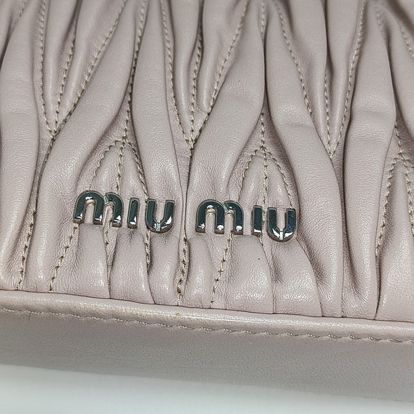 Matelassé Quilted Lambskin Pink
