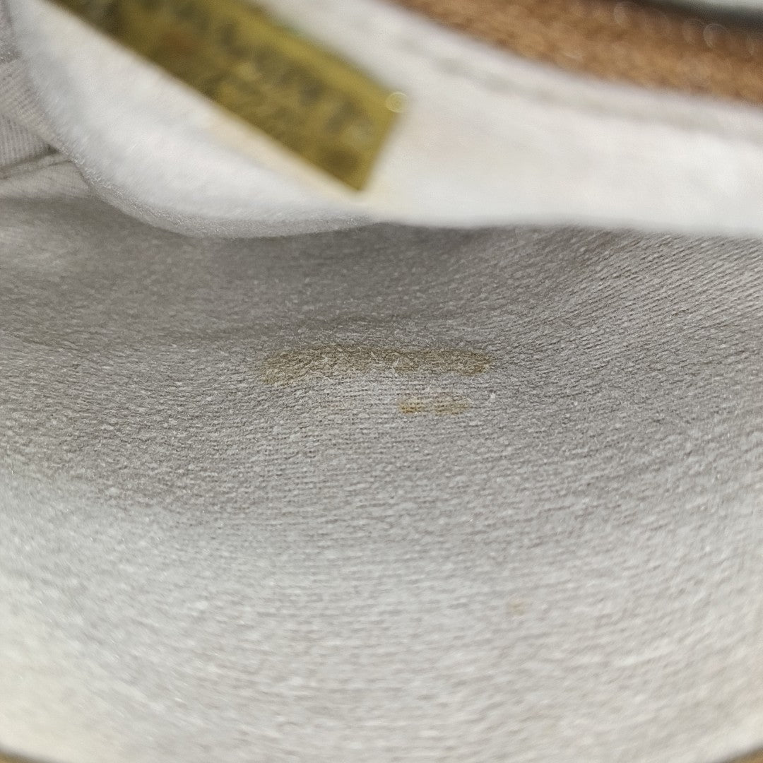 Coated Canvas Shoulder Bag Beige