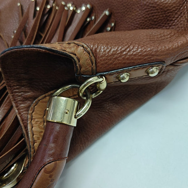 Indy Monogram Calfskin Brown