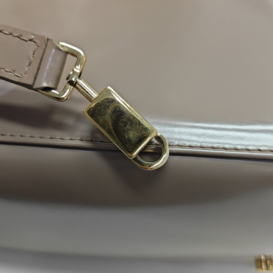Kelly Calfskin Gray
