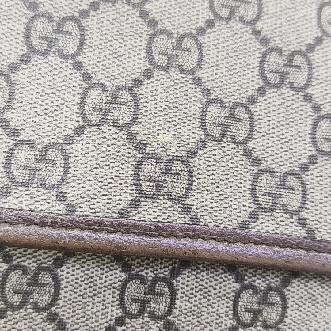 Neo Vintage Small Monogram Coated Canvas Beige
