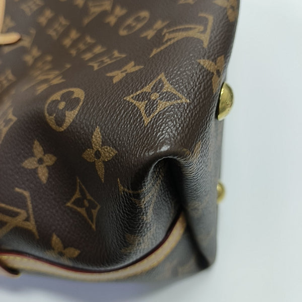 CARRYALL PM Monogram Coated Canvas Brown