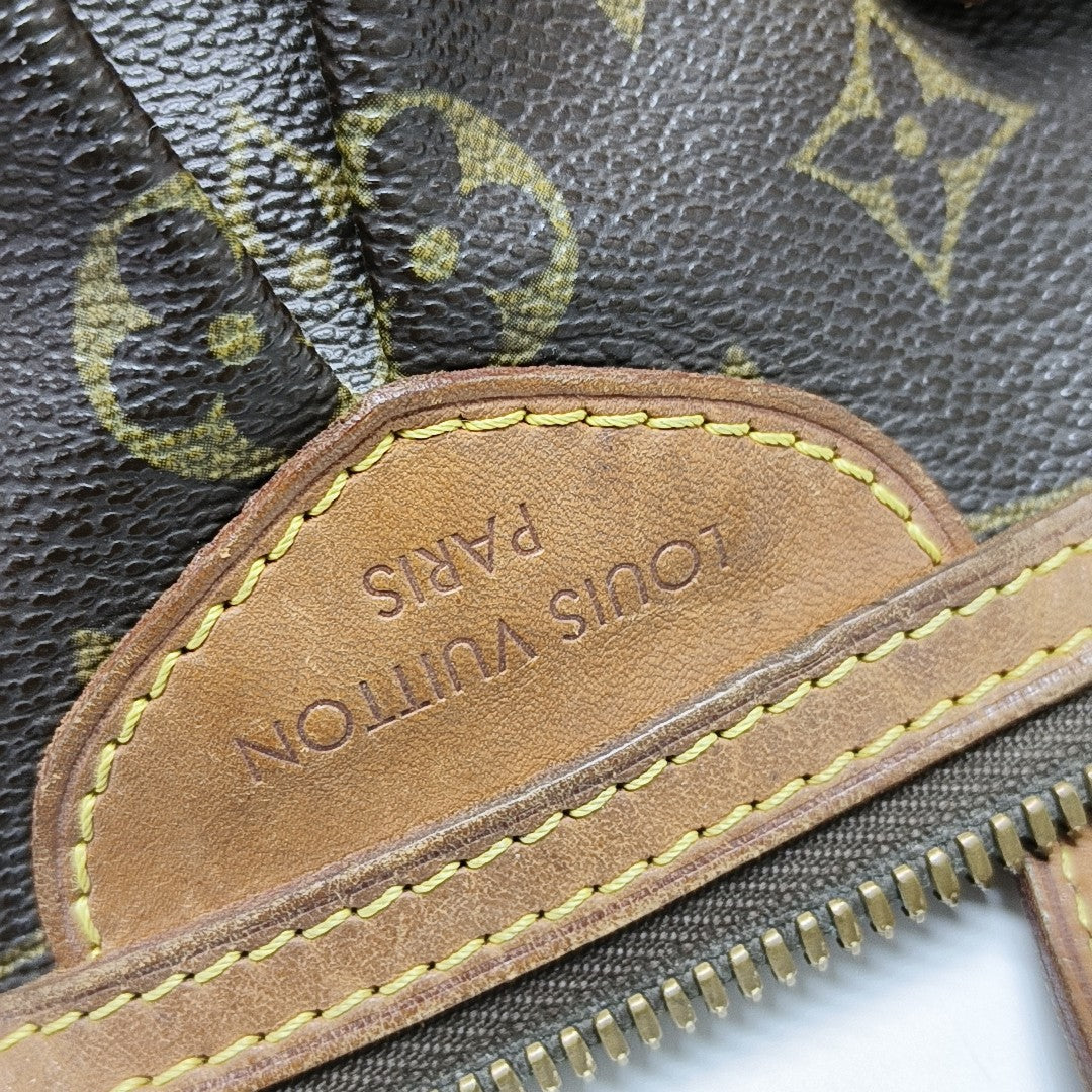 PALERMO PM Monogram Coated Canvas Brown