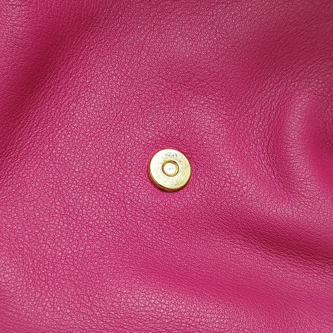 CHYC Y LIGNE Medium Calfskin Red