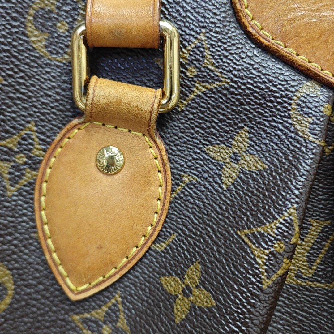 PALERMO PM Monogram Coated Canvas Brown