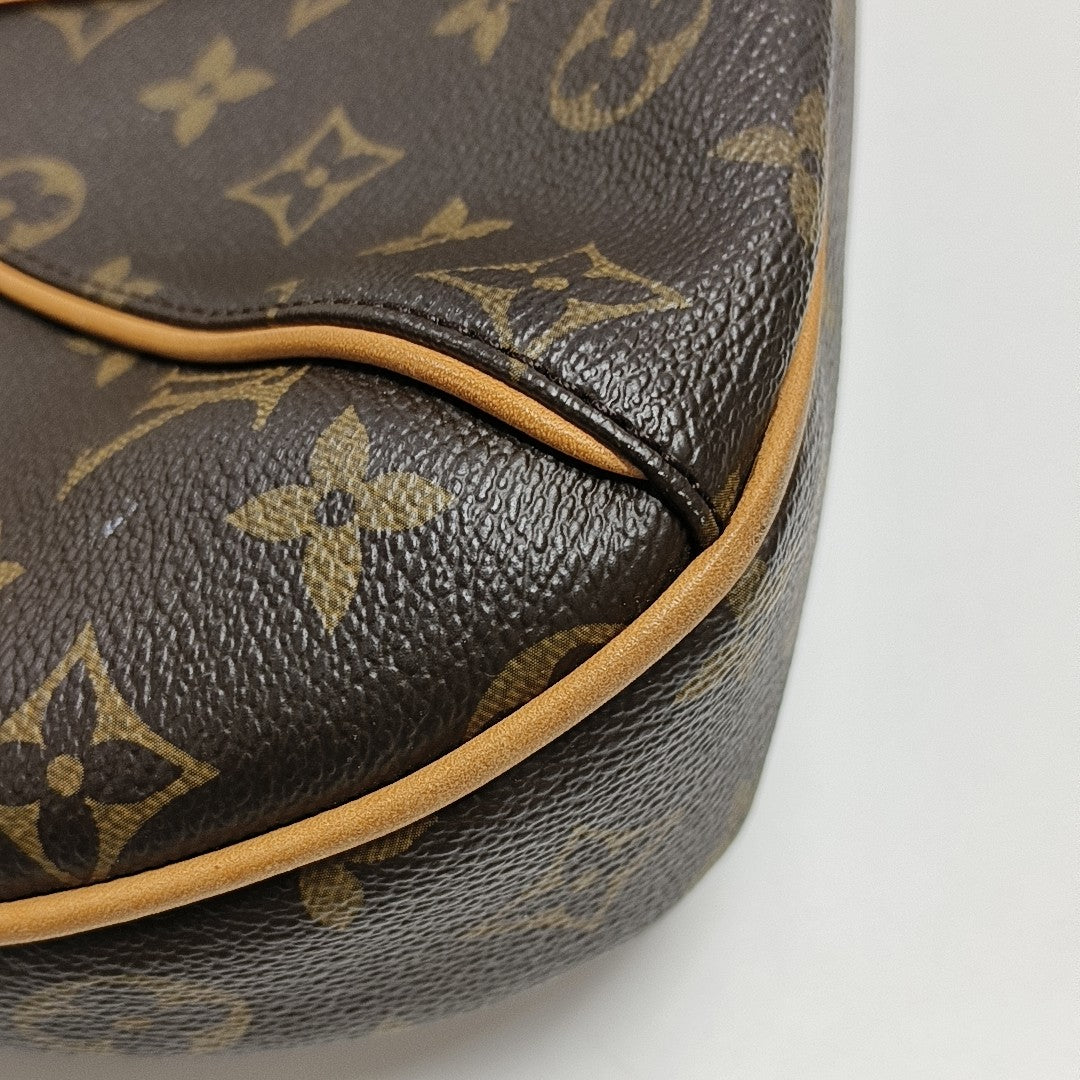 GALLIERA Monogram Coated Canvas Brown