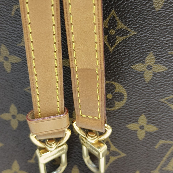 PALERMO GM Monogram Coated Canvas Brown