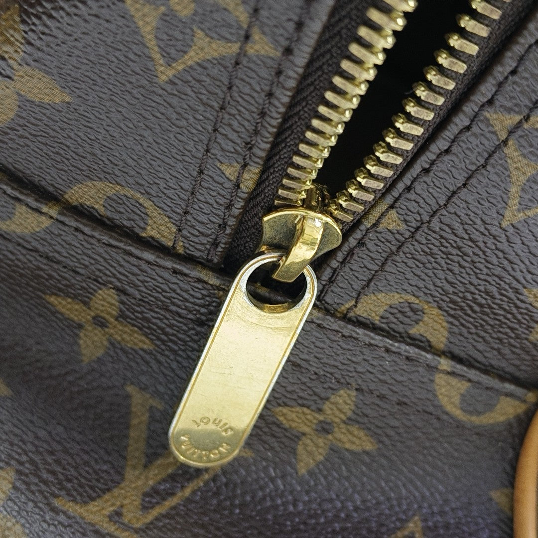 MANHATTAN GM Monogram Coated Canvas Brown