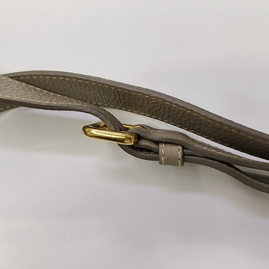 Bibliothèque Calfskin Gray