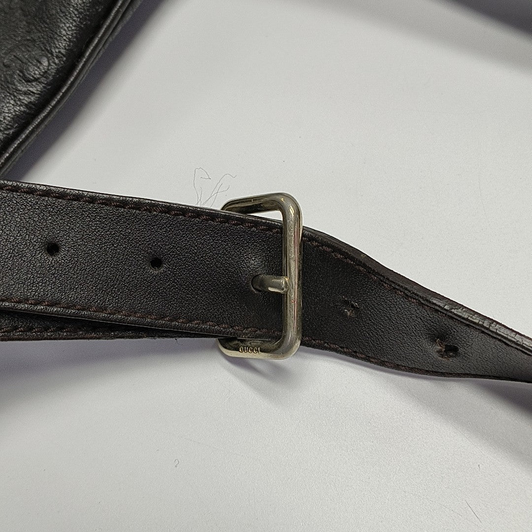 GG Imprime Monogram Calfskin Black