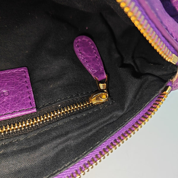 Classic City Mini Lambskin Purple