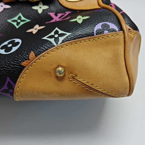 LV × TM CLAUDIA Monogram Coated Canvas Black