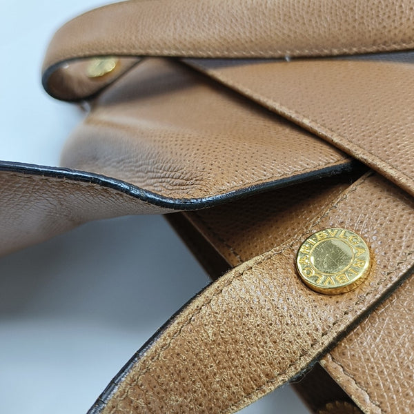BVLGARI BVLGARI Calfskin Brown