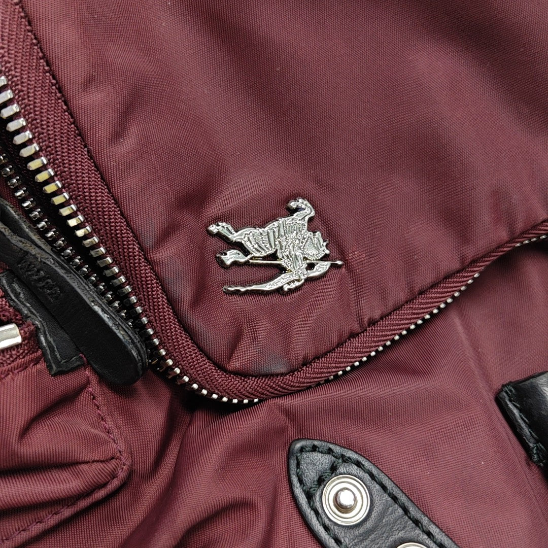 The Rucksack Medium Nylon Red