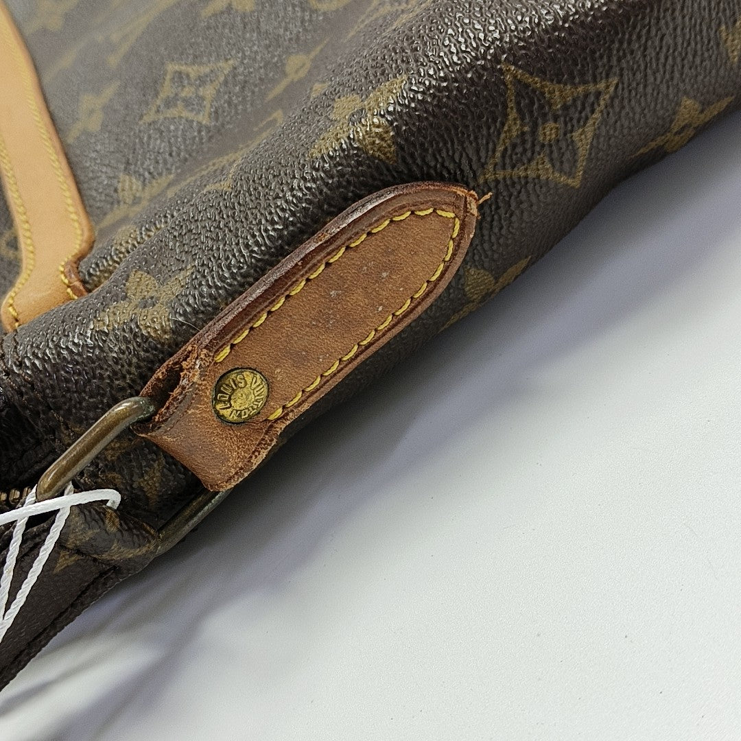 DANUBE Monogram Coated Canvas Brown