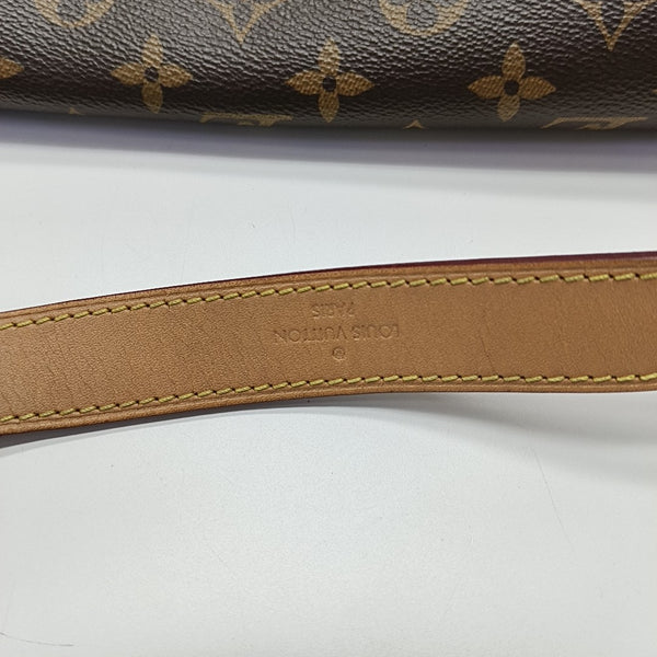 DIANE Monogram Coated Canvas Brown