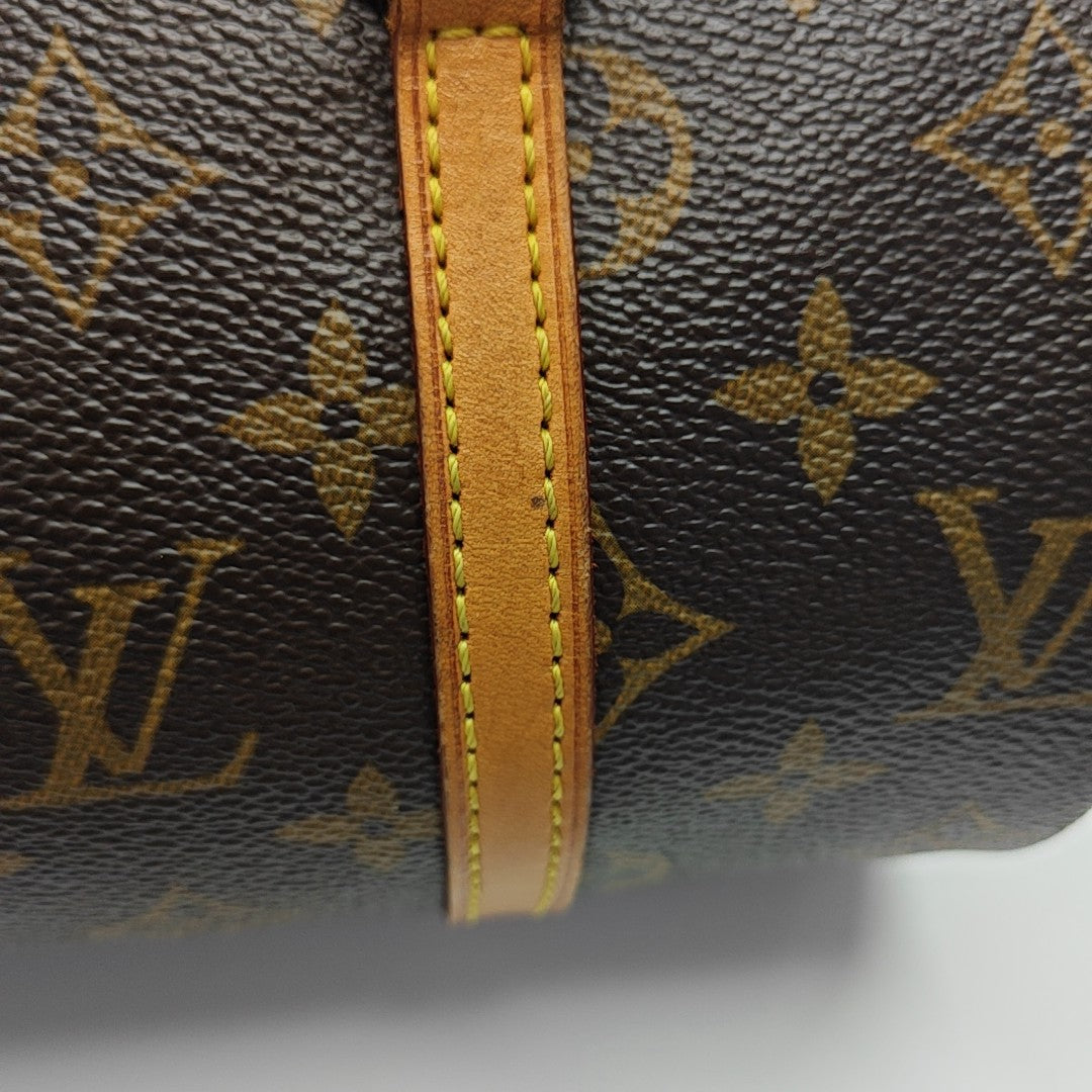 PAPILLON Monogram Coated Canvas Brown