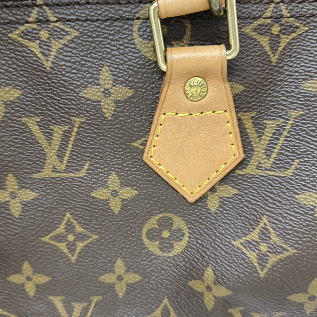 SPEEDY 25 Monogram Coated Canvas Brown