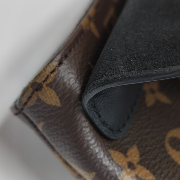 LOCKY BB Monogram Coated Canvas Brown
