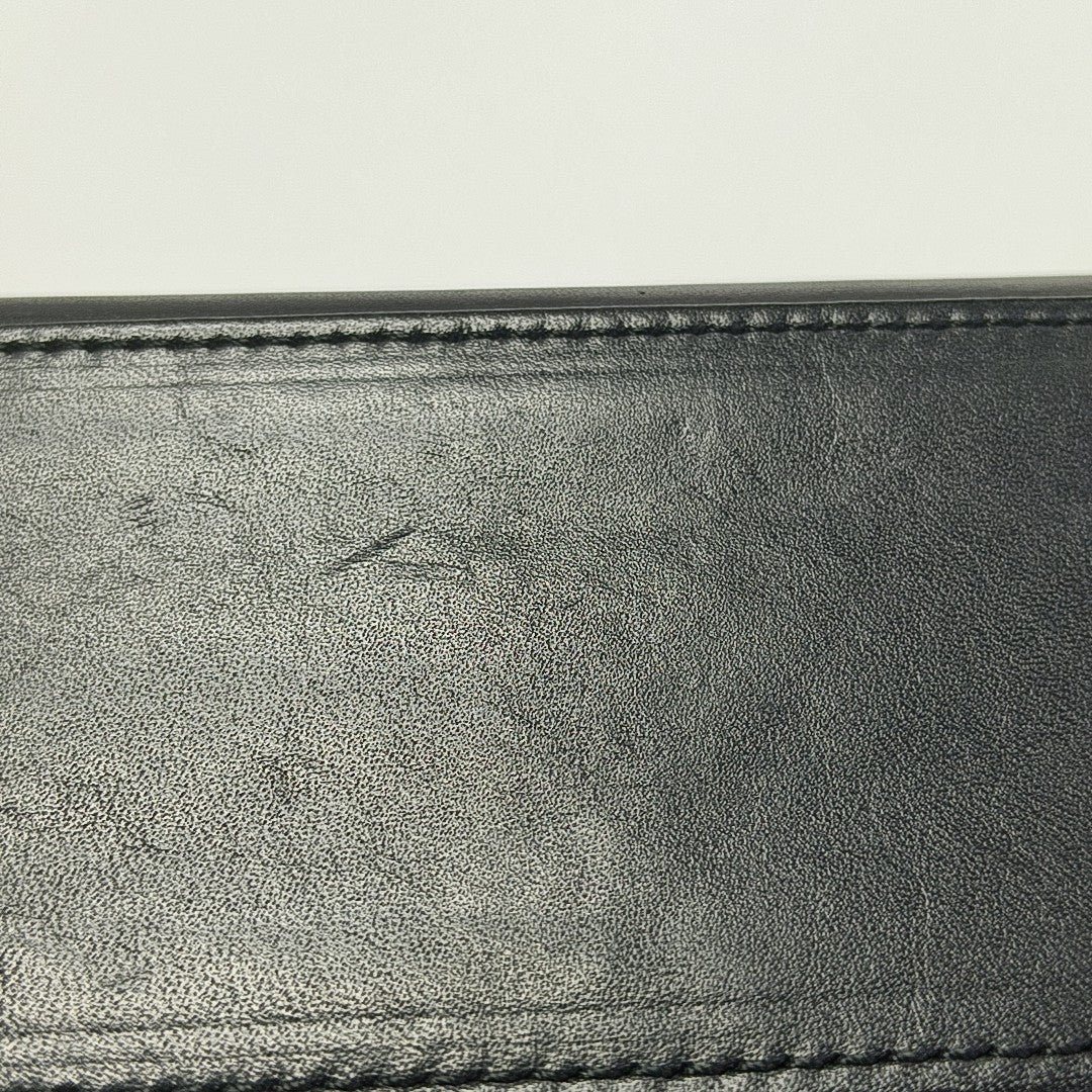 Calfskin Shoulder Bag Black