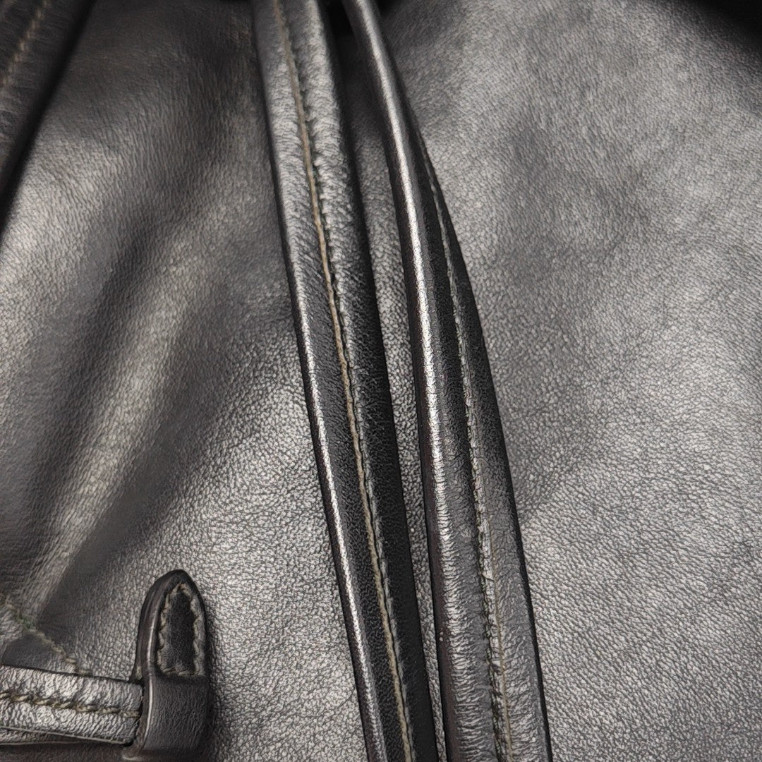 Calfskin Tote Bag Black