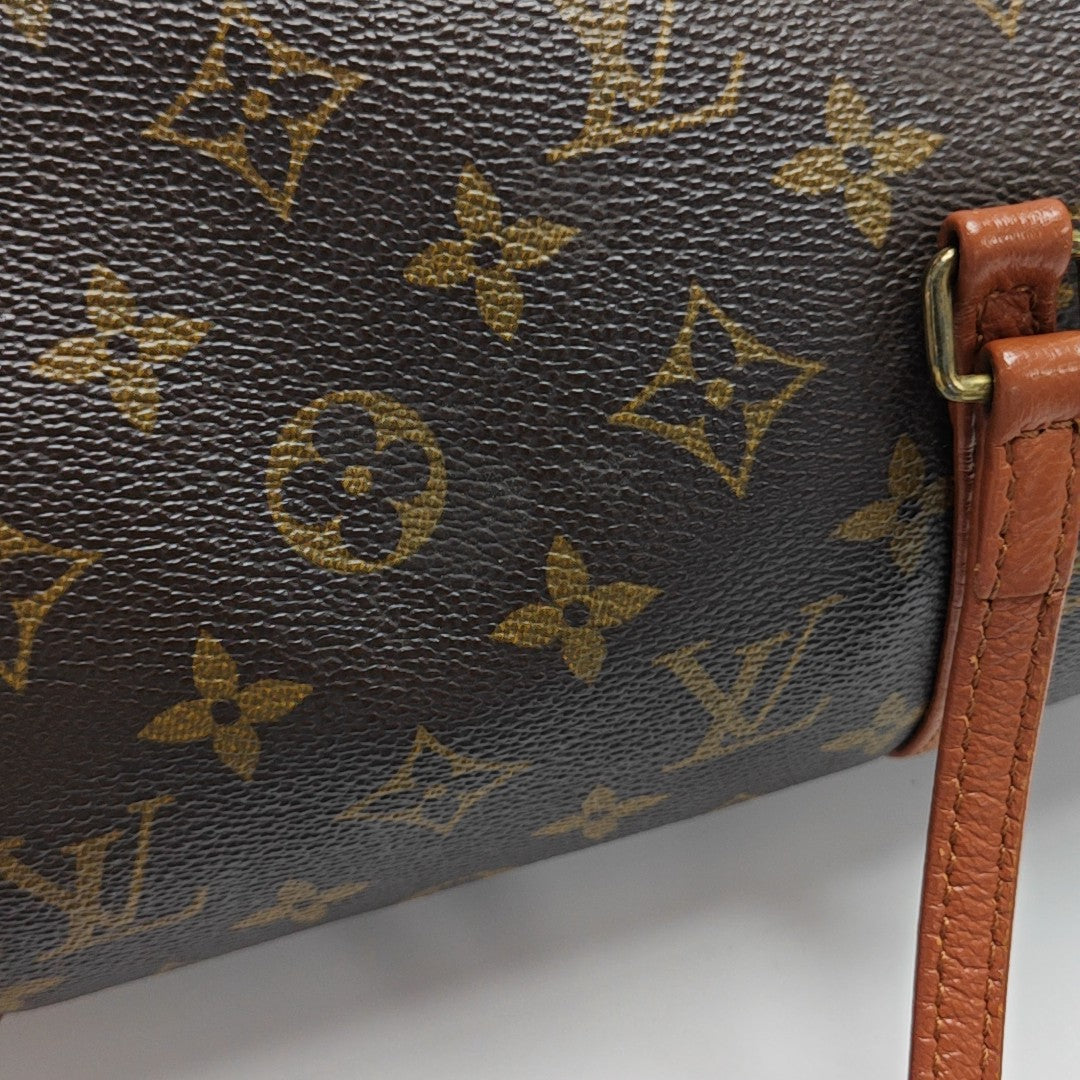 PAPILLON 26 Monogram Coated Canvas Brown