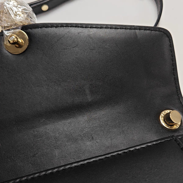 SERPENTI FOREVER Small Calfskin Black