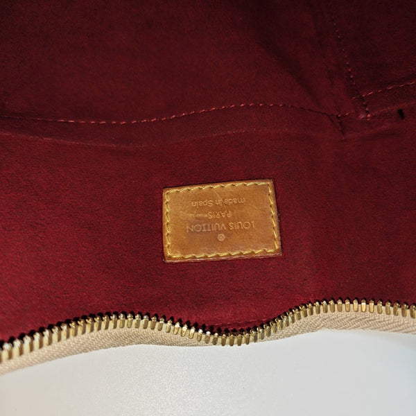 GRETA Monogram Coated Canvas White