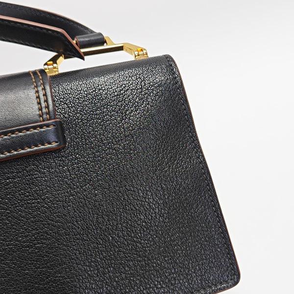 Miu Lady Calfskin Black