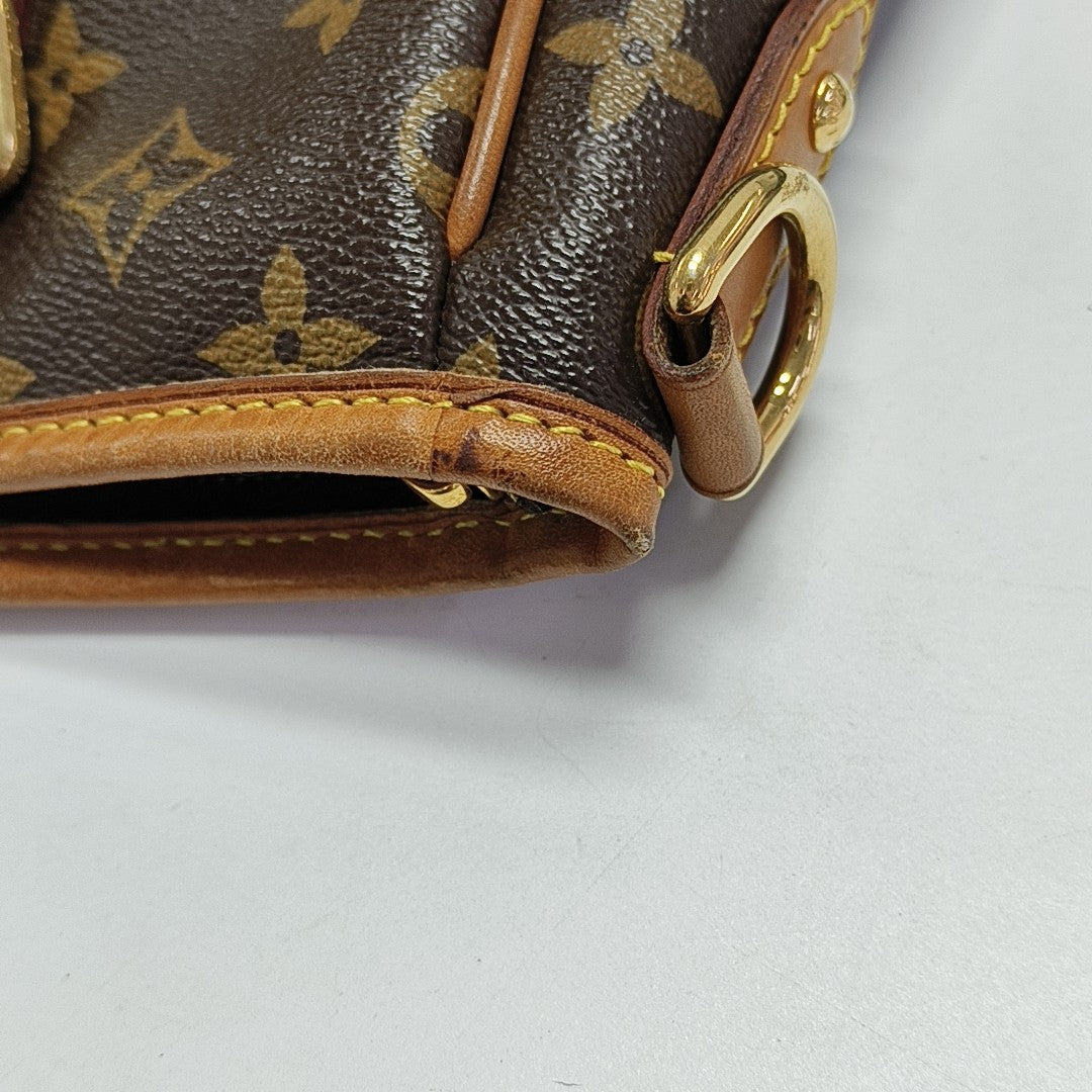 ESTRELA GM Monogram Coated Canvas Brown