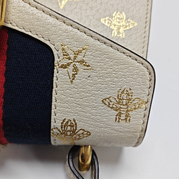 Sylvie Mini Calfskin White
