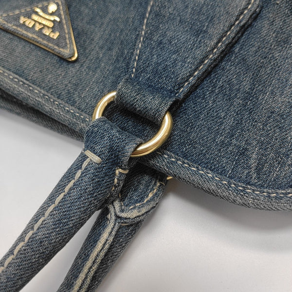 Denim Tote Bag Blue