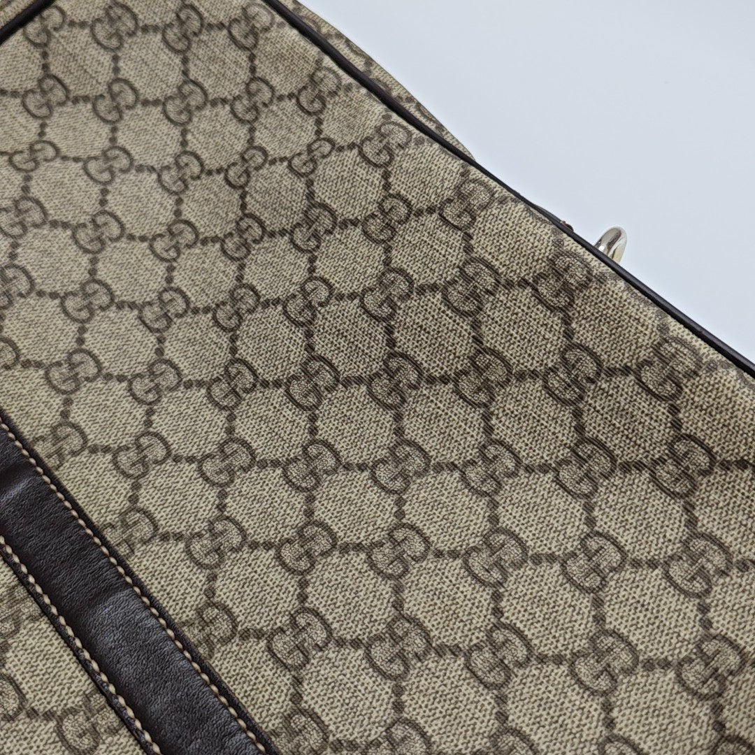 Duffle Monogram Coated Canvas Beige