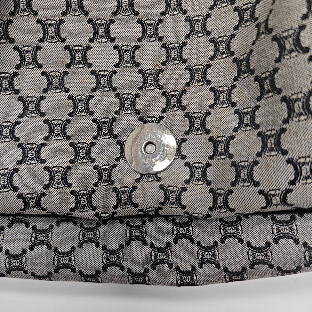 Canvas Top Handle Bag Gray