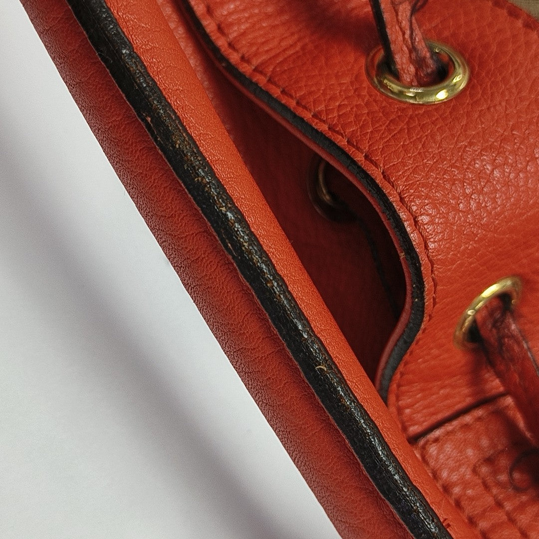 Whipstitch Coated Canvas Multicolor