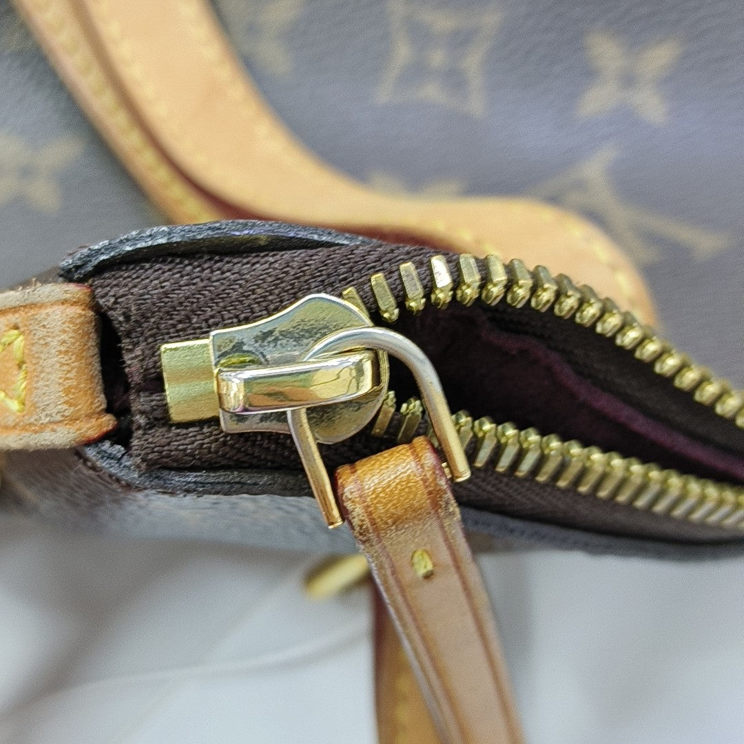 TUILERIES Monogram Coated Canvas Brown