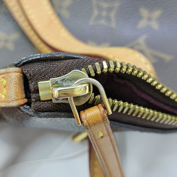 TUILERIES Monogram Coated Canvas Brown